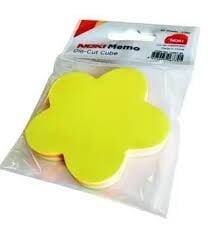 Noki Memo Çiçek Şekilli 5 Renk 80 Sayfa No:12357-80