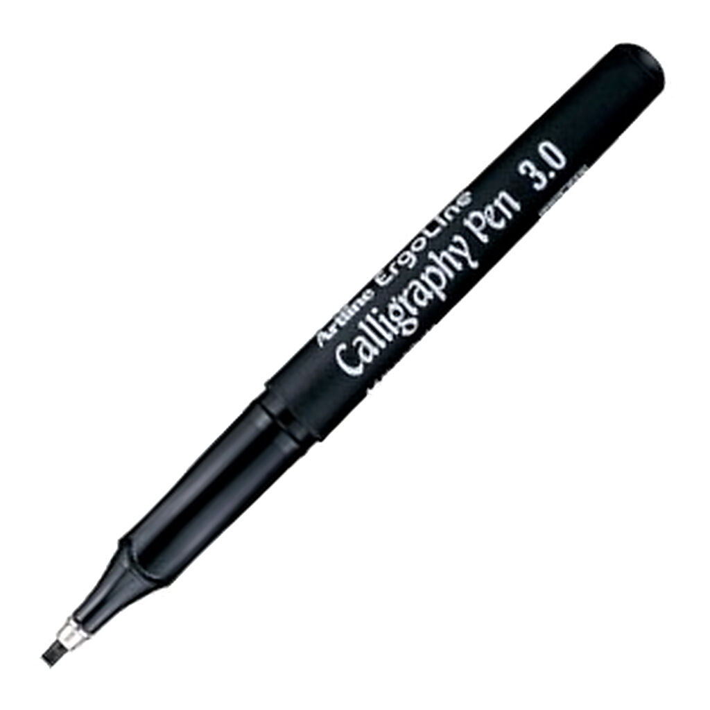 Artline Ergoline Calligraphy Pen 3.0 Kaligrafi Kalemi Uç:3,0 Mm Mavi