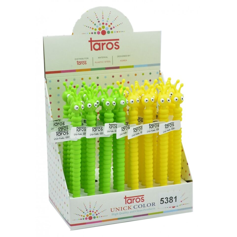 Taros Unick Color Tırtıl Başlı Versatil Kalem