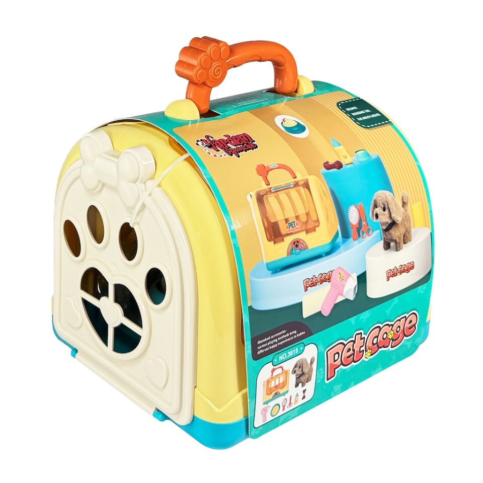 Vardem Taşıma Çantalı Hareketli Köpek Set