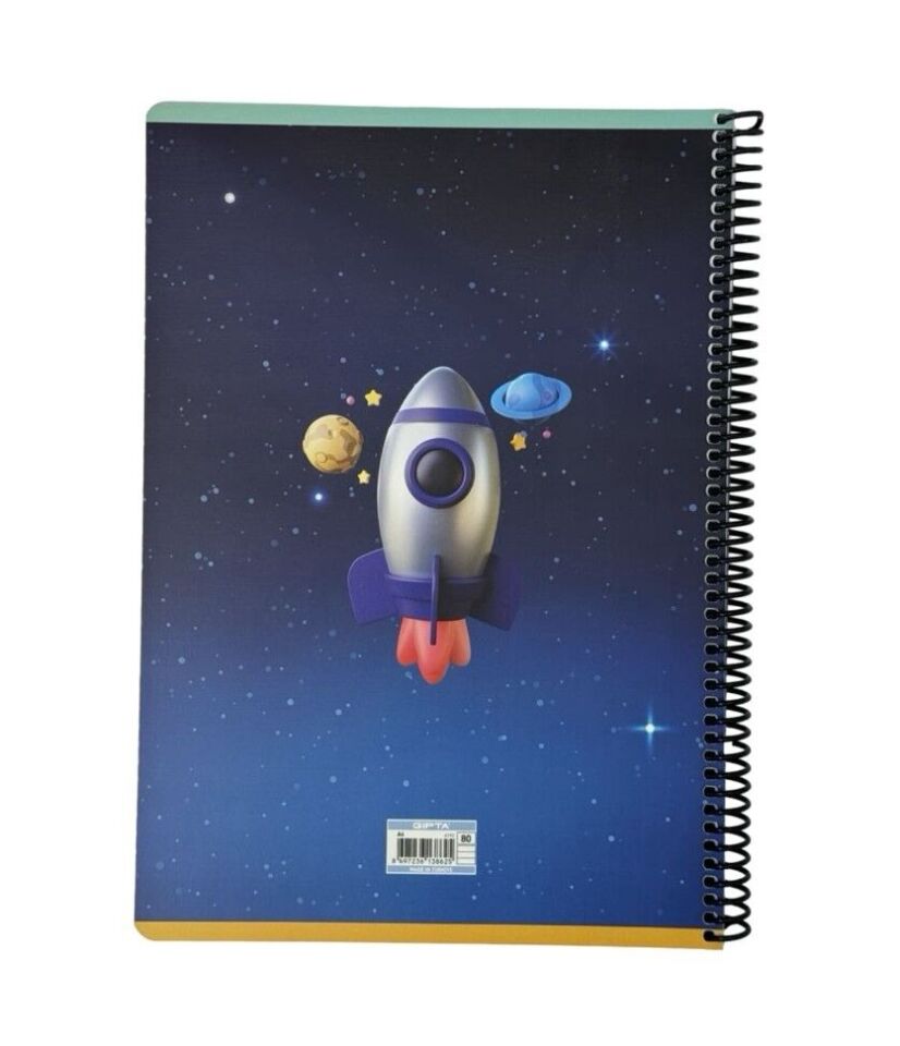 Gıpta Start Sp. Karton Kapak Defter A4 80 Yp Kareli