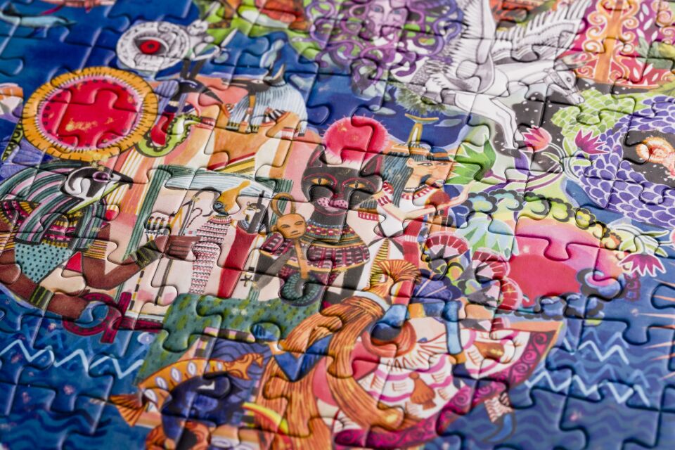 Gürbüz Mitolojik Puzzle 1000 Parça