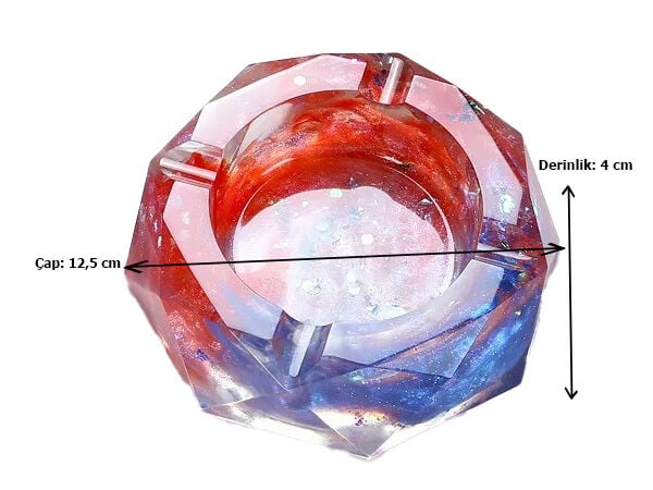 Kmy Kristal Model Küllük Epoksi Reçine Kalıbı Khe700