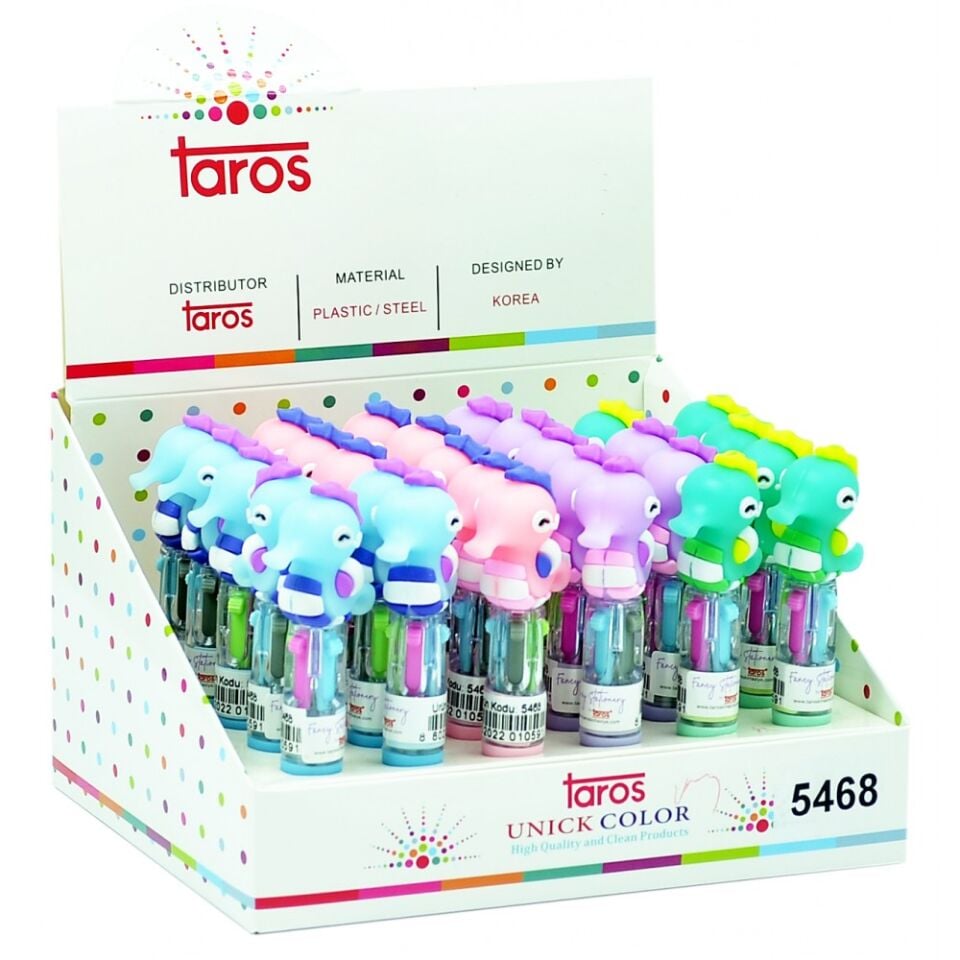 Taros Unick Color Deniz Atı 4 Renk Tükenmez Kalem