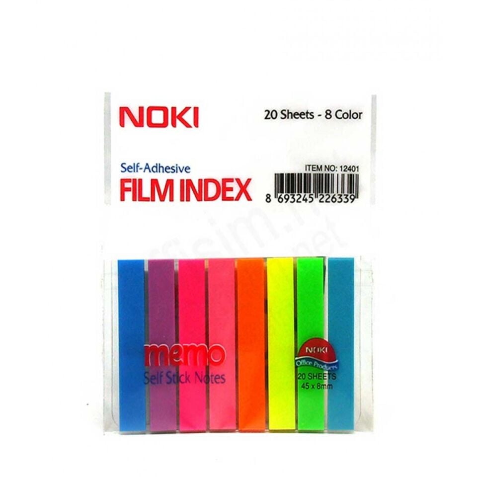 Noki Memo 8 Renk Film İndex No:12401