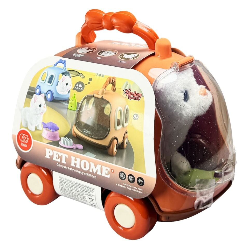 Vardem Hareketli Kedi Ve Çantası Kafes Set