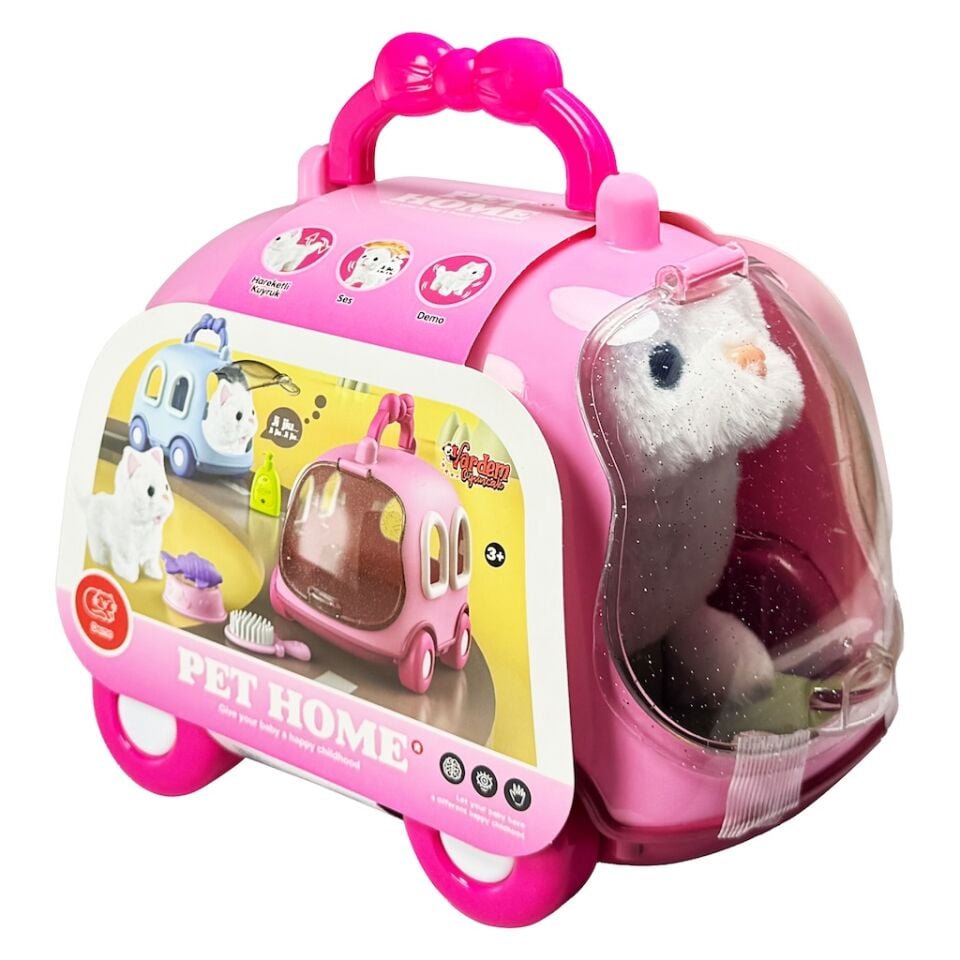Vardem Hareketli Kedi Ve Çantası Kafes Set