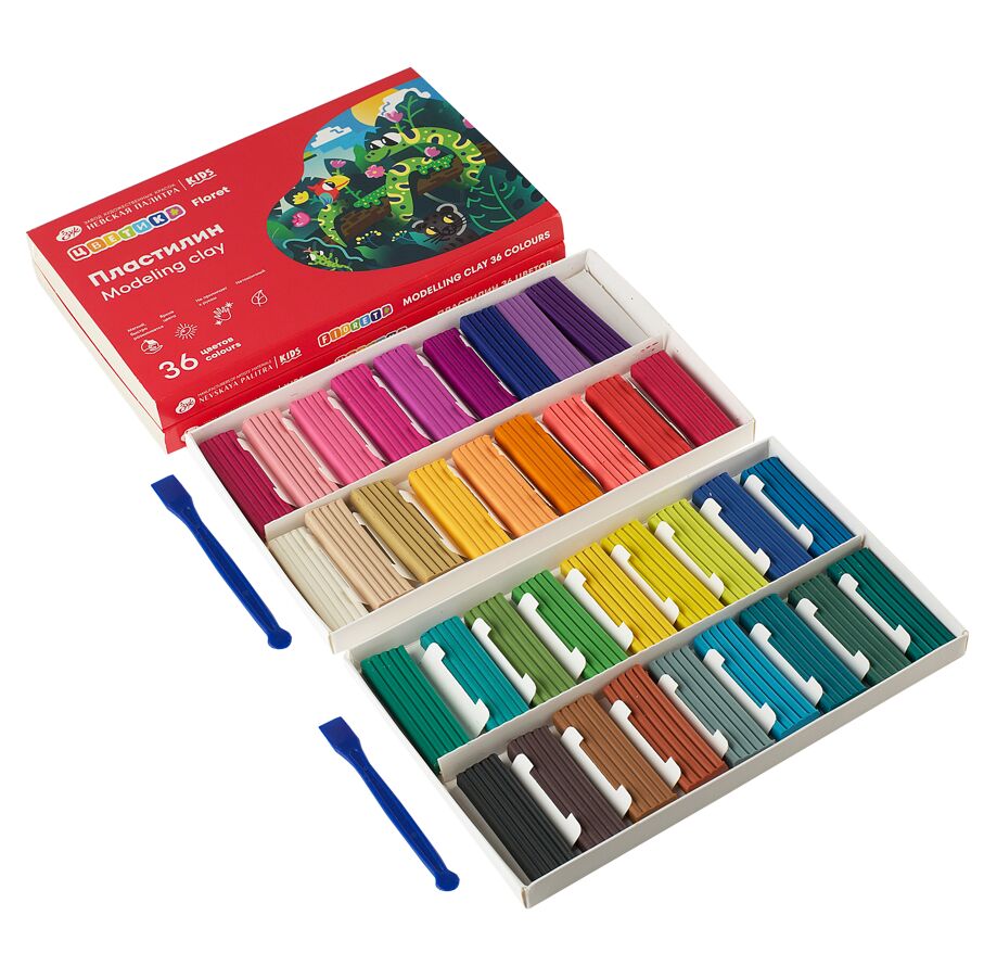 Güven Art St Petersburg Plastilin Floret Set 36 Renk 540 Gr 32412338