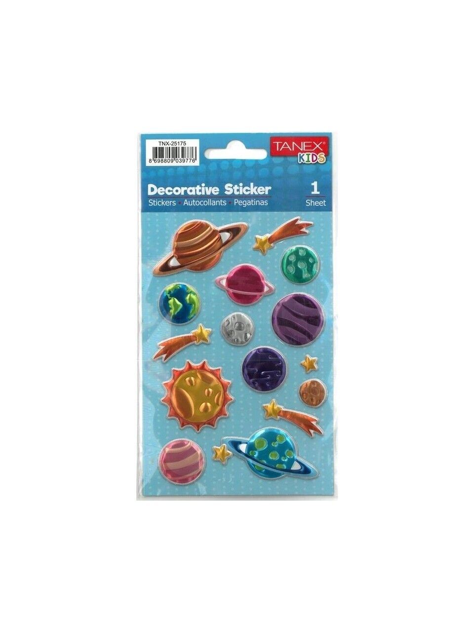 Tanex Tnx-25175 Gezegen Serisi Etiketi