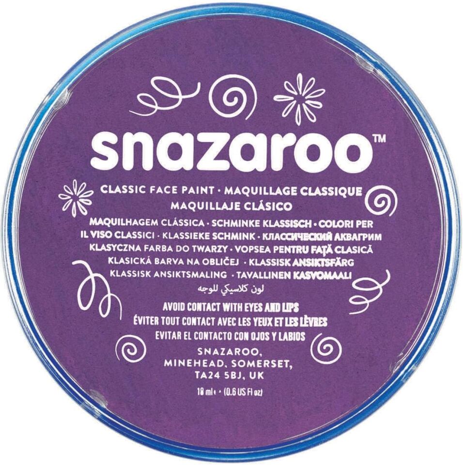 Snazaroo Yüz Boyası Mor18 Ml
