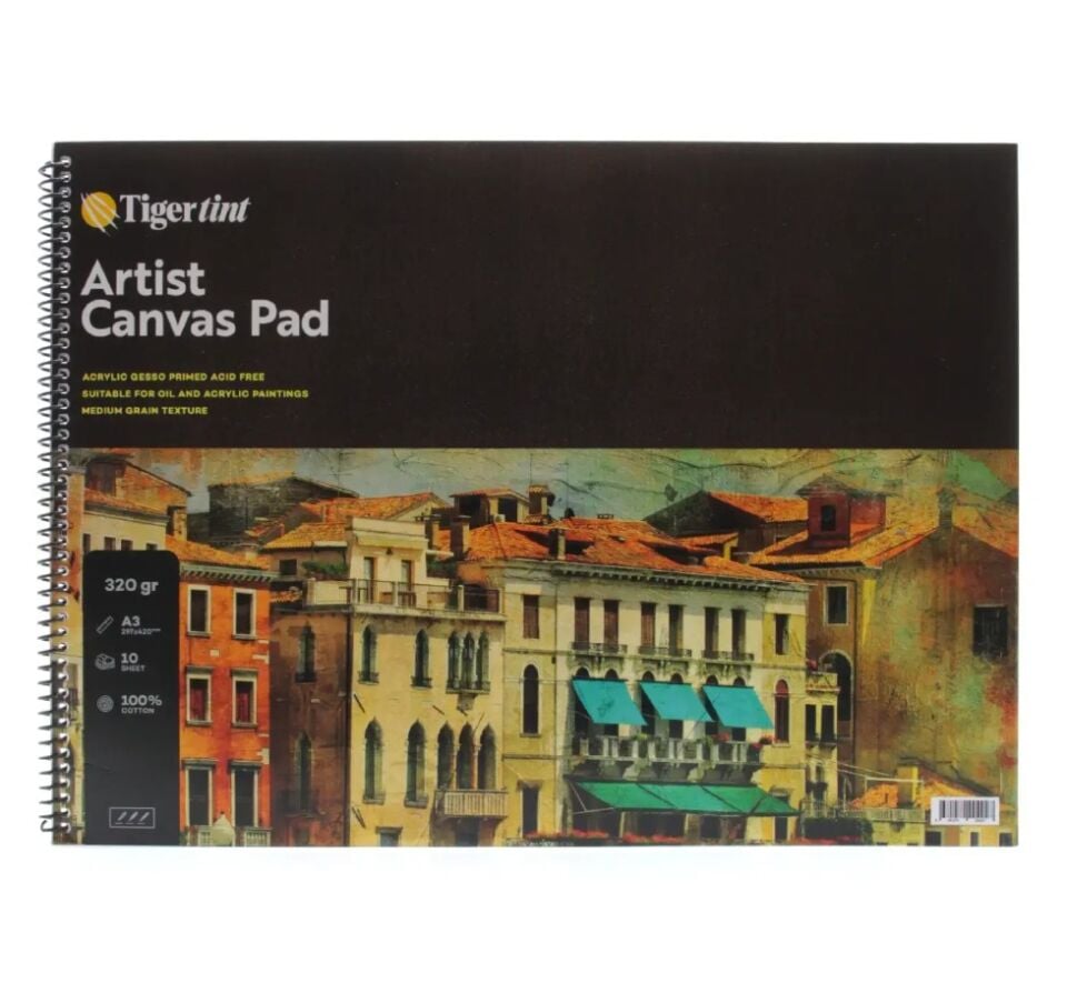 Güven Art Tigertint Canvas Pad A3 10 Yaprak