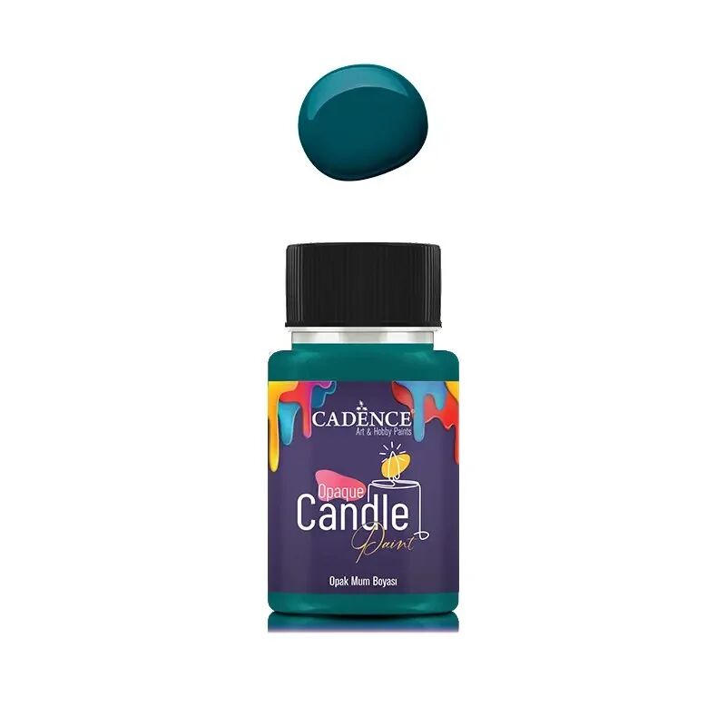 Cadence Opak Mum Boyası Cdl-24 Koyu Turkuaz 50 Ml