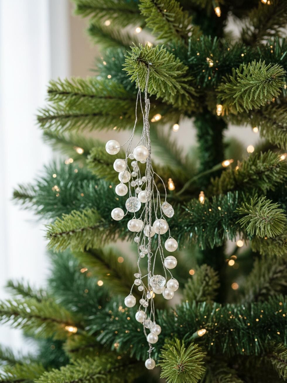 Astaş Dekoratif Incili Sarkit Yilbasi Süsü 38 Cm