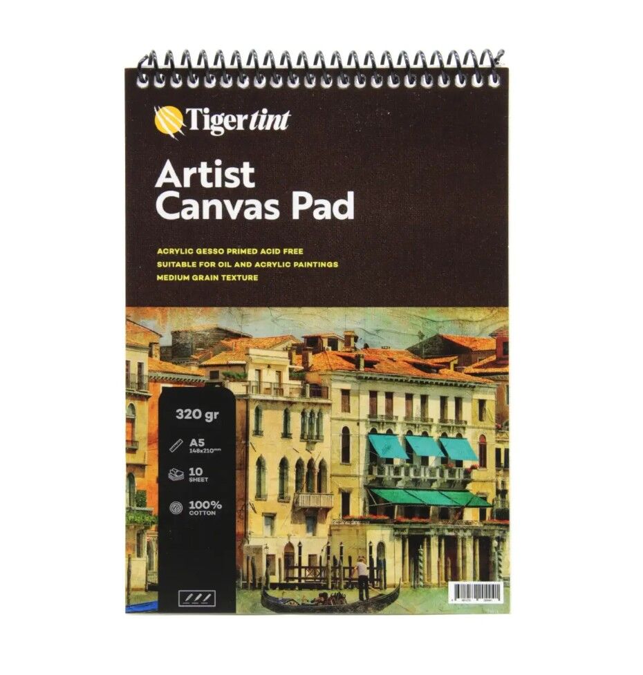 Güven Art Tigertint Canvas Pad A5 10 Yaprak