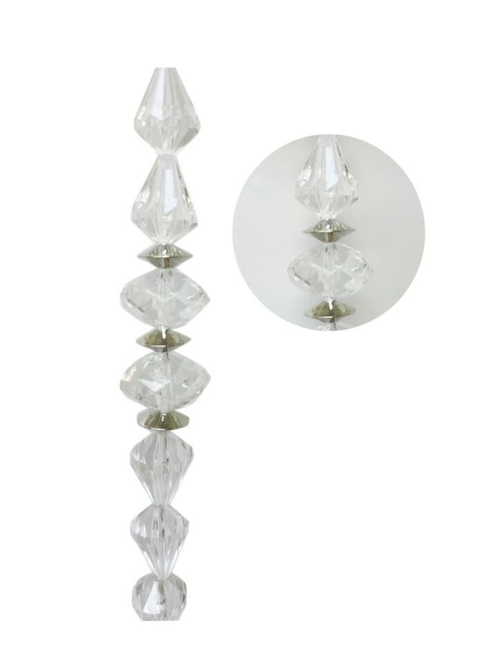 Astaş Kristal Sarkıt Süs 24 Cm