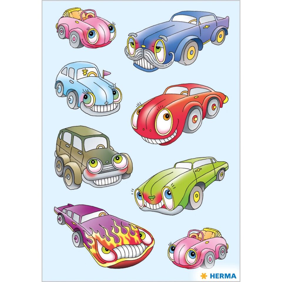 Herma Decor Etiket Arabalar 1