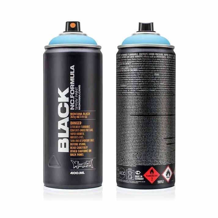 Montana Black Sprey Boya 400 Ml Baby Blue BLK5020