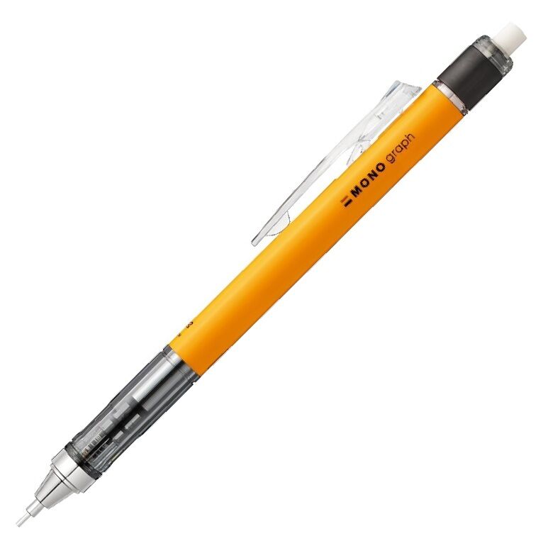 Tombow Mono Graph Neon Mekanik Kurşun Kalem 0.7 Mm Neon Turuncu