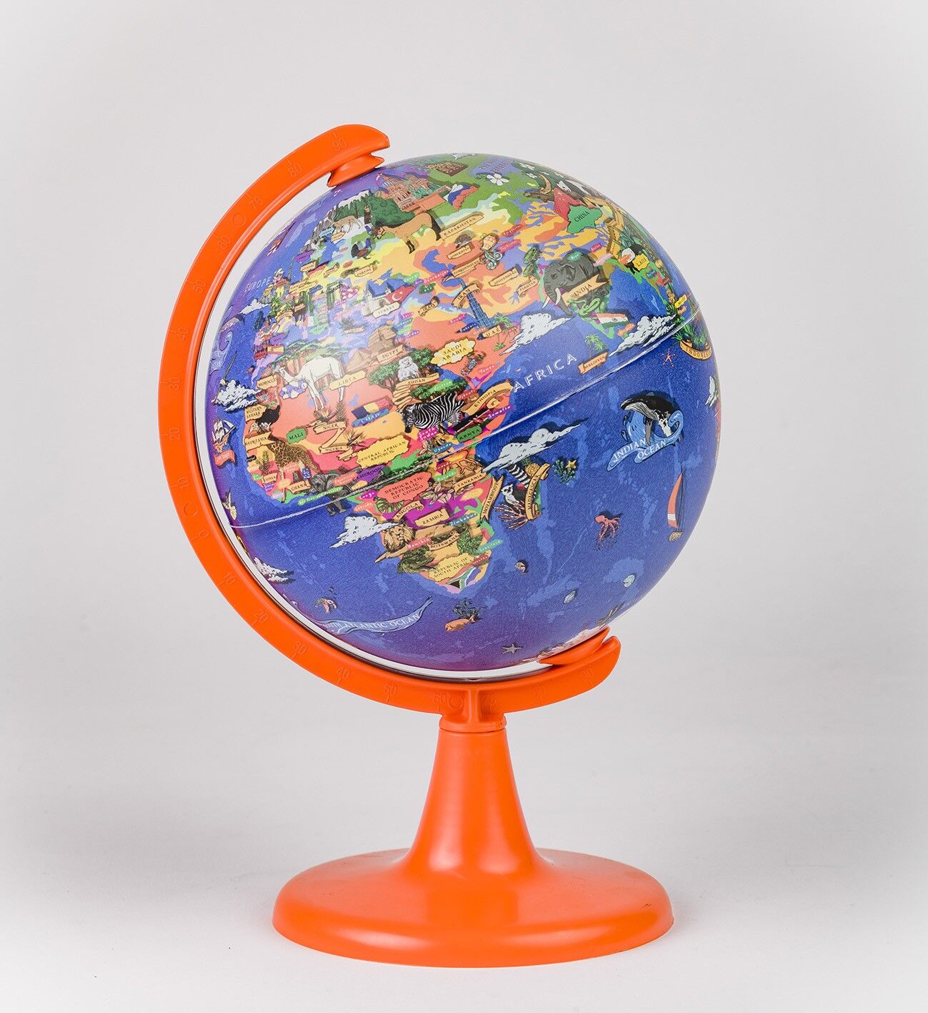 Gürbüz 15 Cm Kids My World Küre 100 Pcs Puzzle