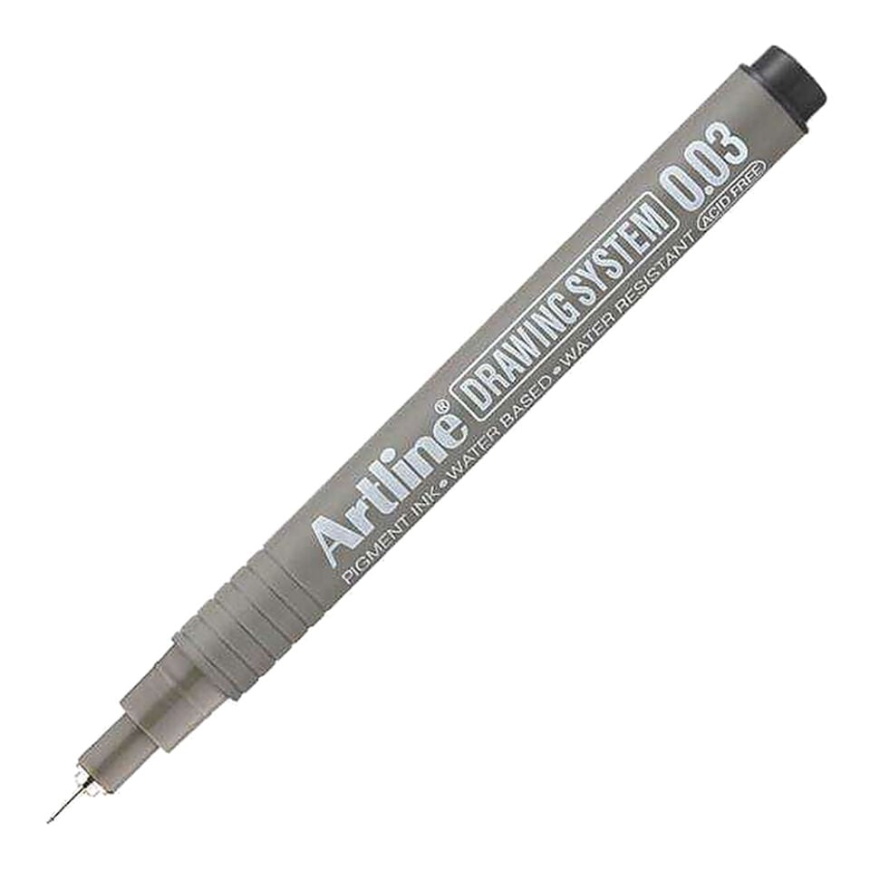 Artline Drawing System 0.03 Çizim Kalemi Uç:0,03 Mm Siyah