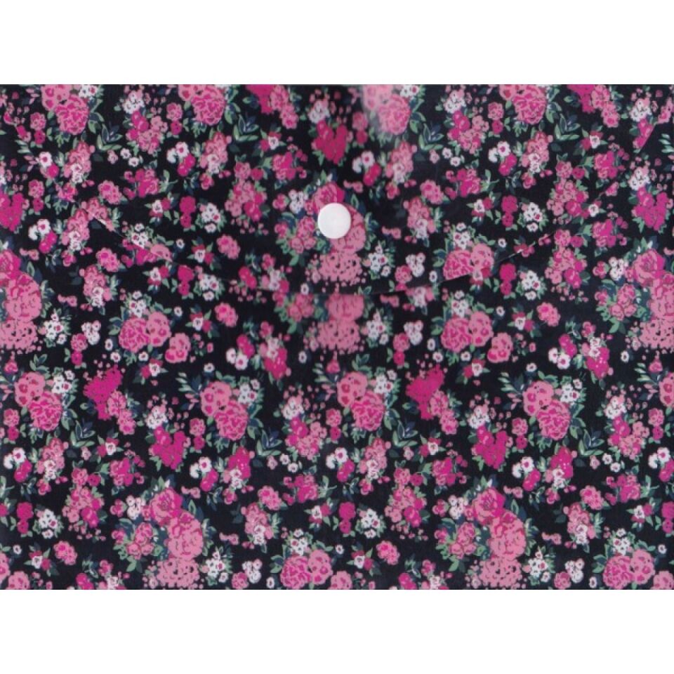 Taros Vintage Label Desenli A5 Çıt Çıt Dosya