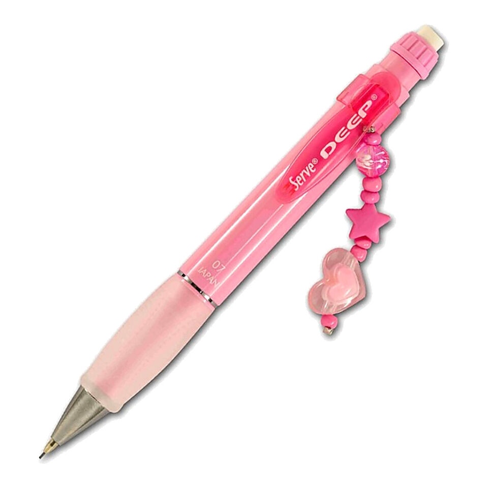 Serve Deep Charm 0.7 Mm Pastel Candy Pink