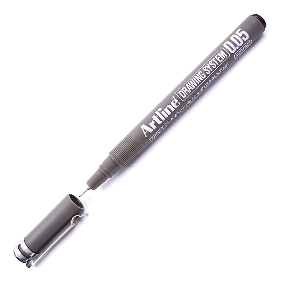 Artline Drawing System 0.05 Çizim Kalemi Uç:0,05 Mm Siyah