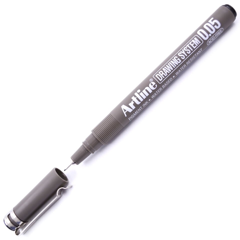 Artline Drawing System 0.05 Çizim Kalemi Uç:0,05 Mm Siyah