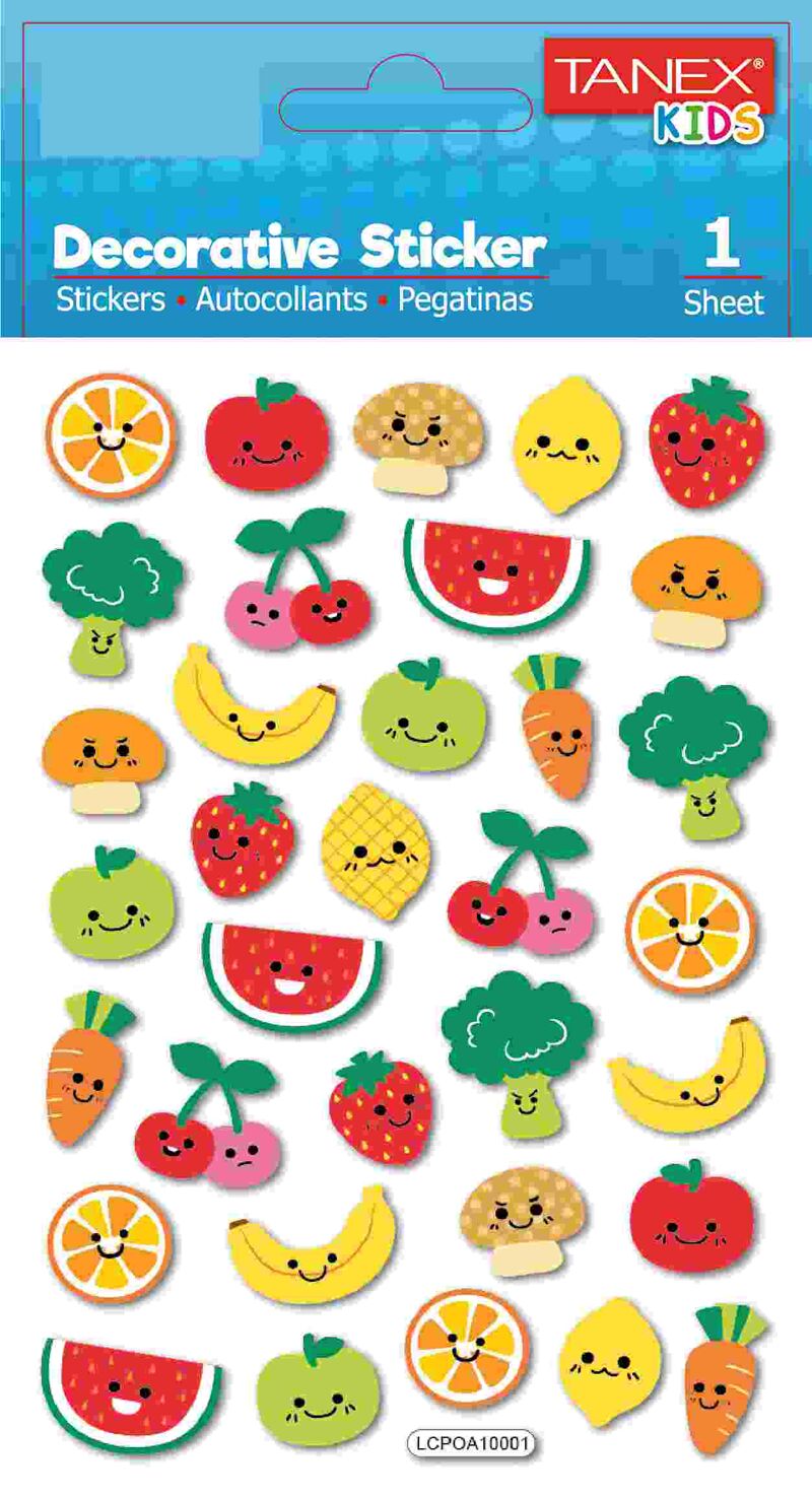 Tanex Tnx-25183 Meyve Serisi Etiketi