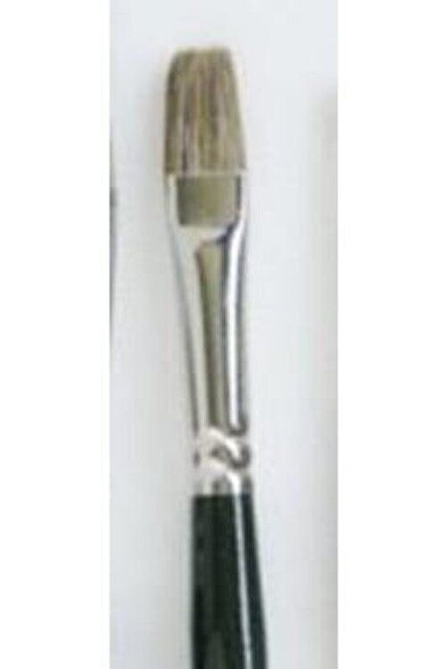 Kosida 210 Seri Uzun Saplı Düz Uçlu Fırça No:2