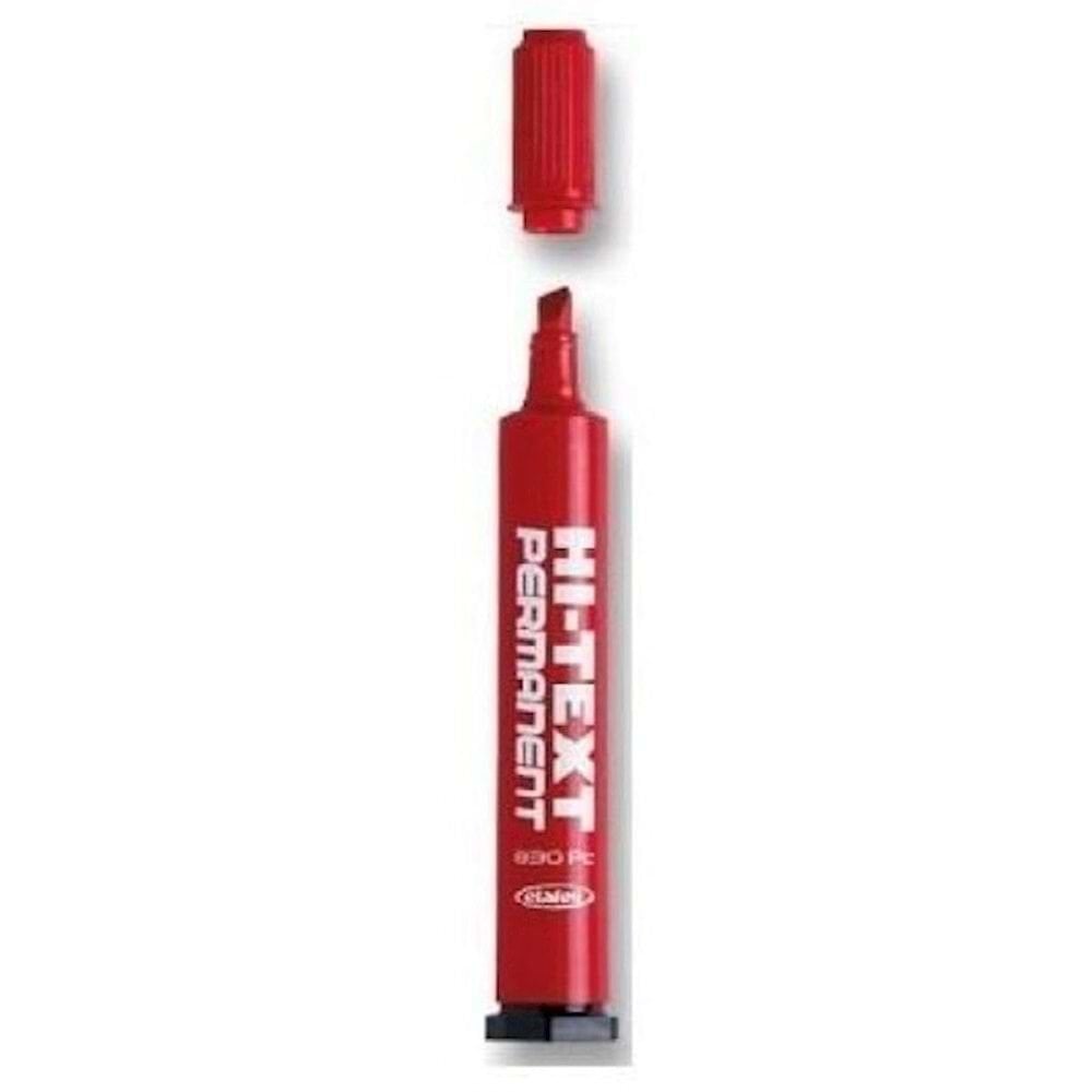 Hi-Text Marker Kesik Uç Kırmızı