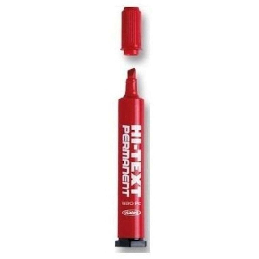 Hi-Text Marker Kesik Uç Kırmızı