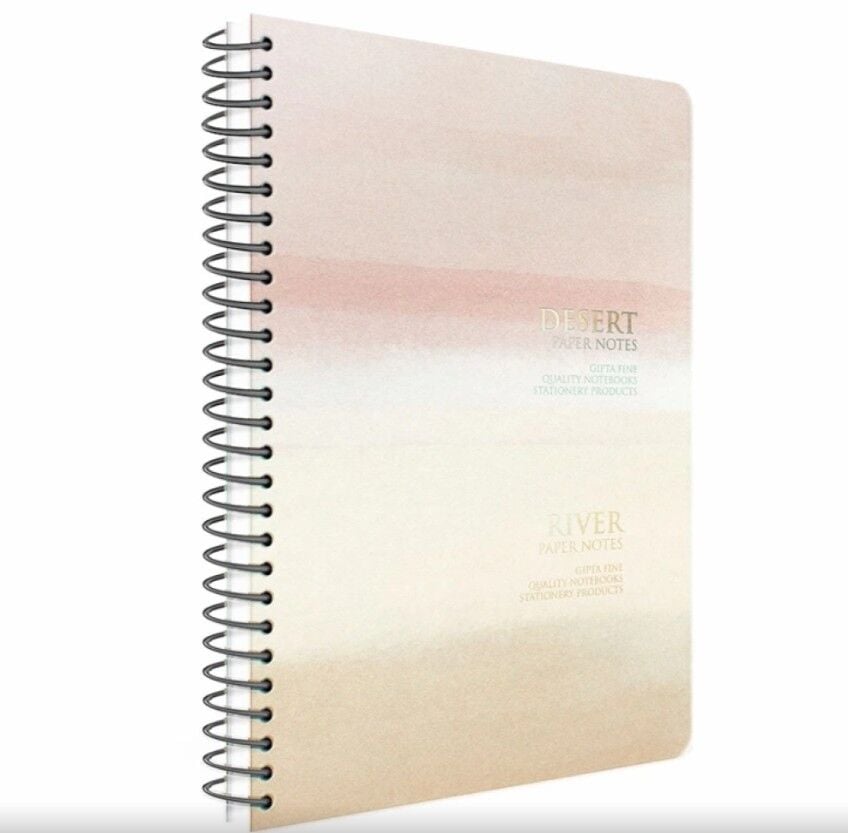 Gıpta Papernotes Spiralli Sert Kapak Defter 17x24 120 Yp Çizgii