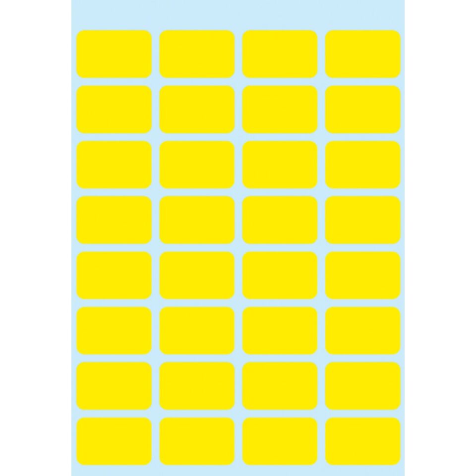 Herma Vario Etiket 12x18 Mm Sarı