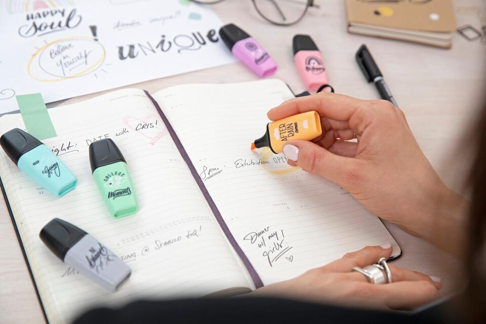 Stabilo Boss Mini Pastellove 2.0 Fuşya