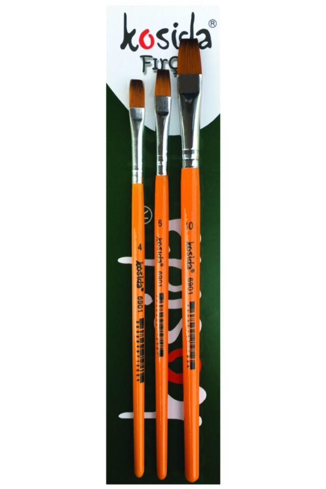 Kosida 6901 Fırça Seti (4+6+12)