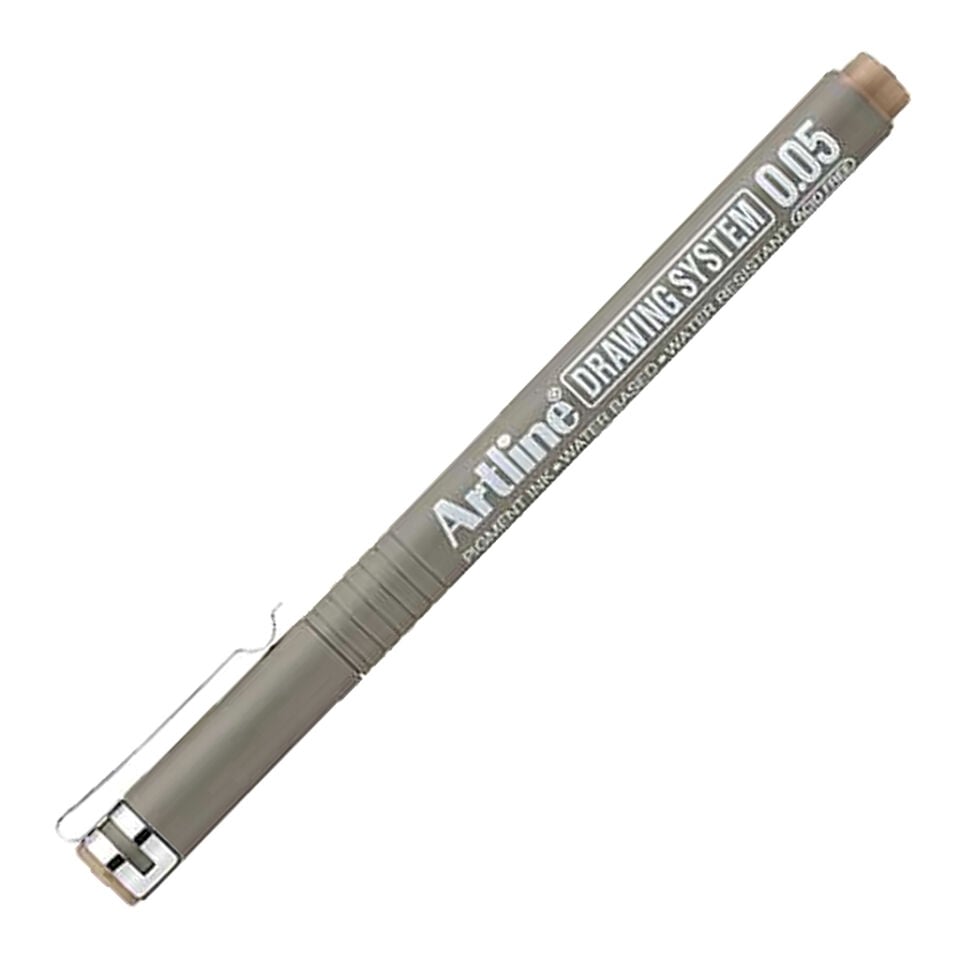 Artline Drawing System 0.05 Çizim Kalemi Uç:0,05 Mm Pale Brown