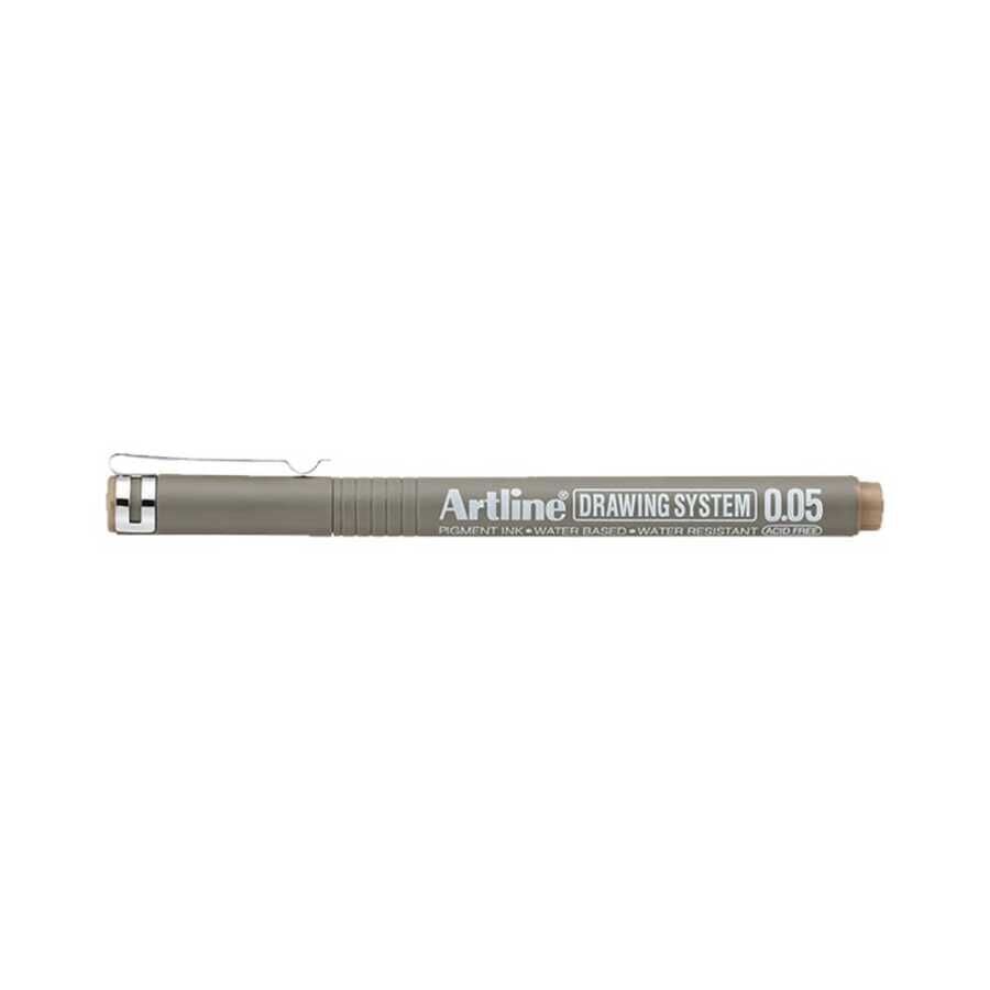 Artline Drawing System 0.05 Çizim Kalemi Uç:0,05 Mm Pale Brown