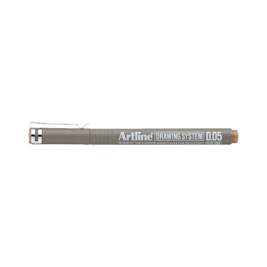 Artline Drawing System 0.05 Çizim Kalemi Uç:0,05 Mm Pale Brown