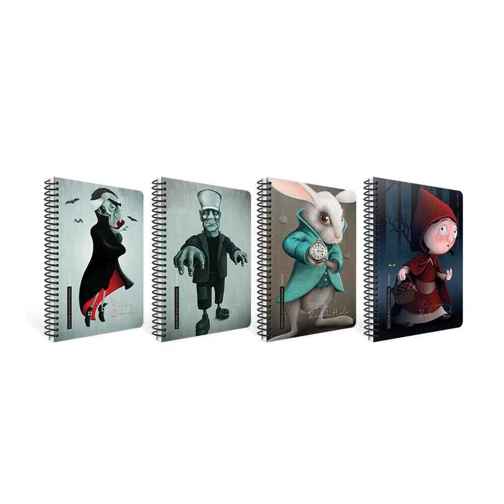 Gıpta Classıca Spiralli Sert Kapak Defter 17x24 120 Yp Çizgili