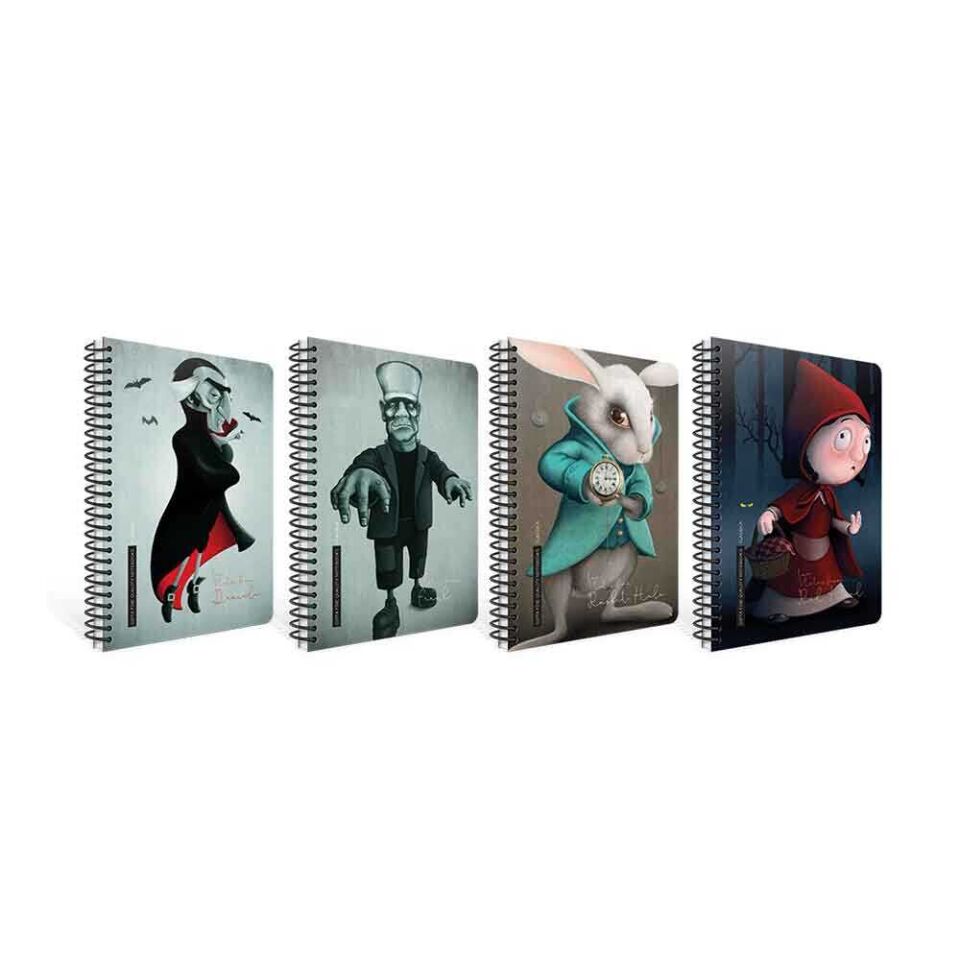 Gıpta Classıca Spiralli Sert Kapak Defter 17x24 120 Yp Çizgili