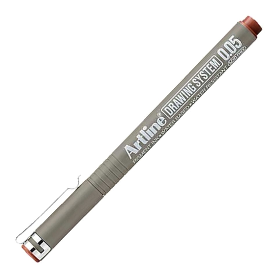 Artline Drawing System 0.05 Çizim Kalemi Uç:0,05 Mm Sepia