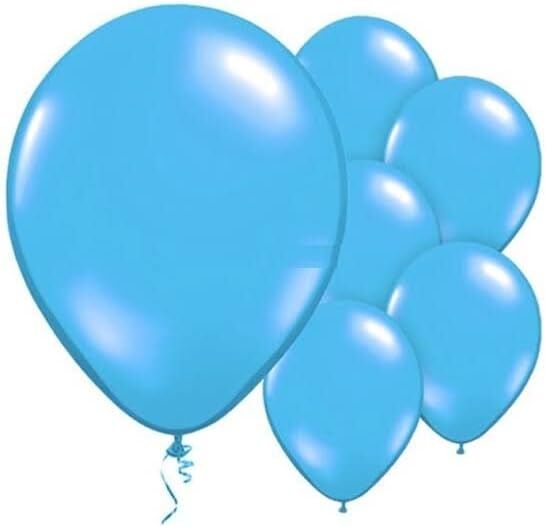 Balon 12'' Metalik Açık Mavi 12 Li    