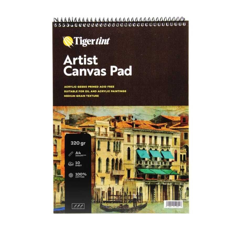 Güven Art Tigertint Canvas Pad A4 10 Yaprak