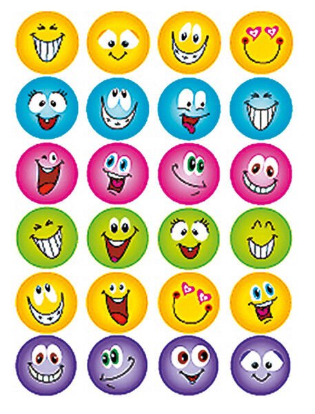 Herma Magic Etiket Motion Gülen Suratlar