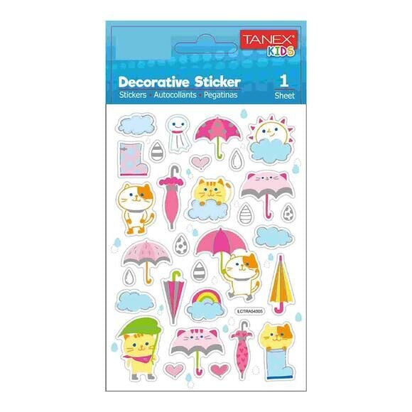 Tanex Tnx-25187 Bulutlar Serisi Etiketi