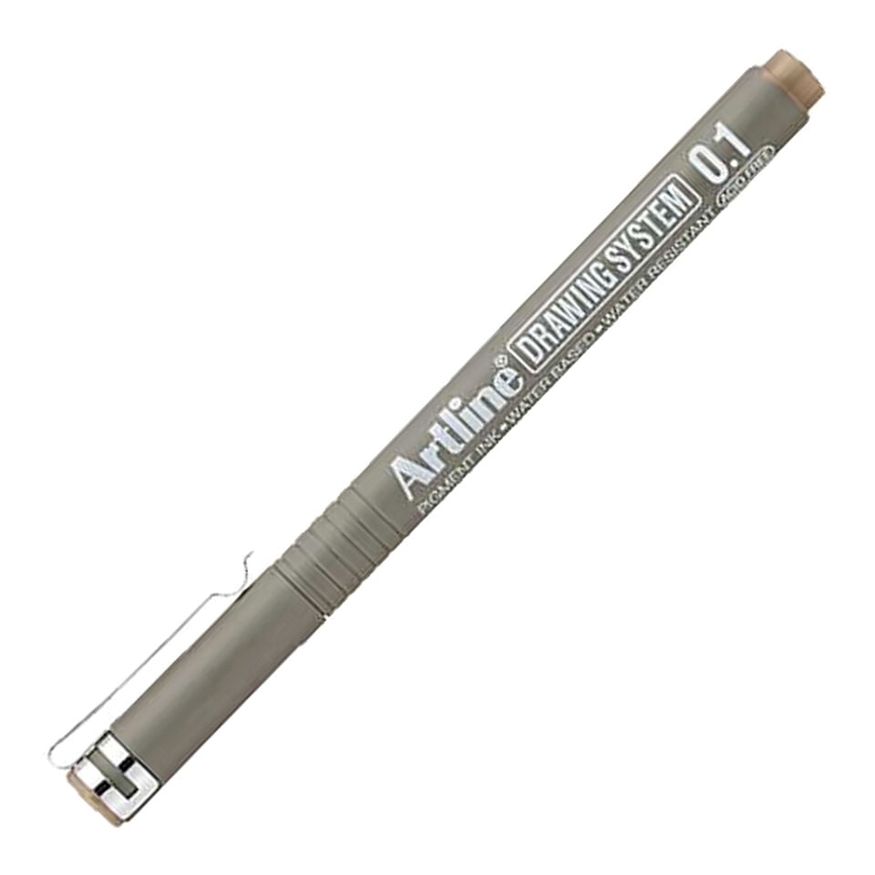 Artline Drawing System 0.1 Çizim Kalemi Uç:0,1 Mm Pale Brown