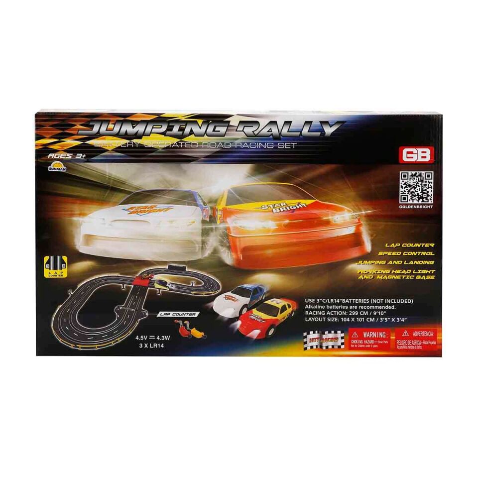 Sun-Hot Yarış Set Jumping Rally Işıklı