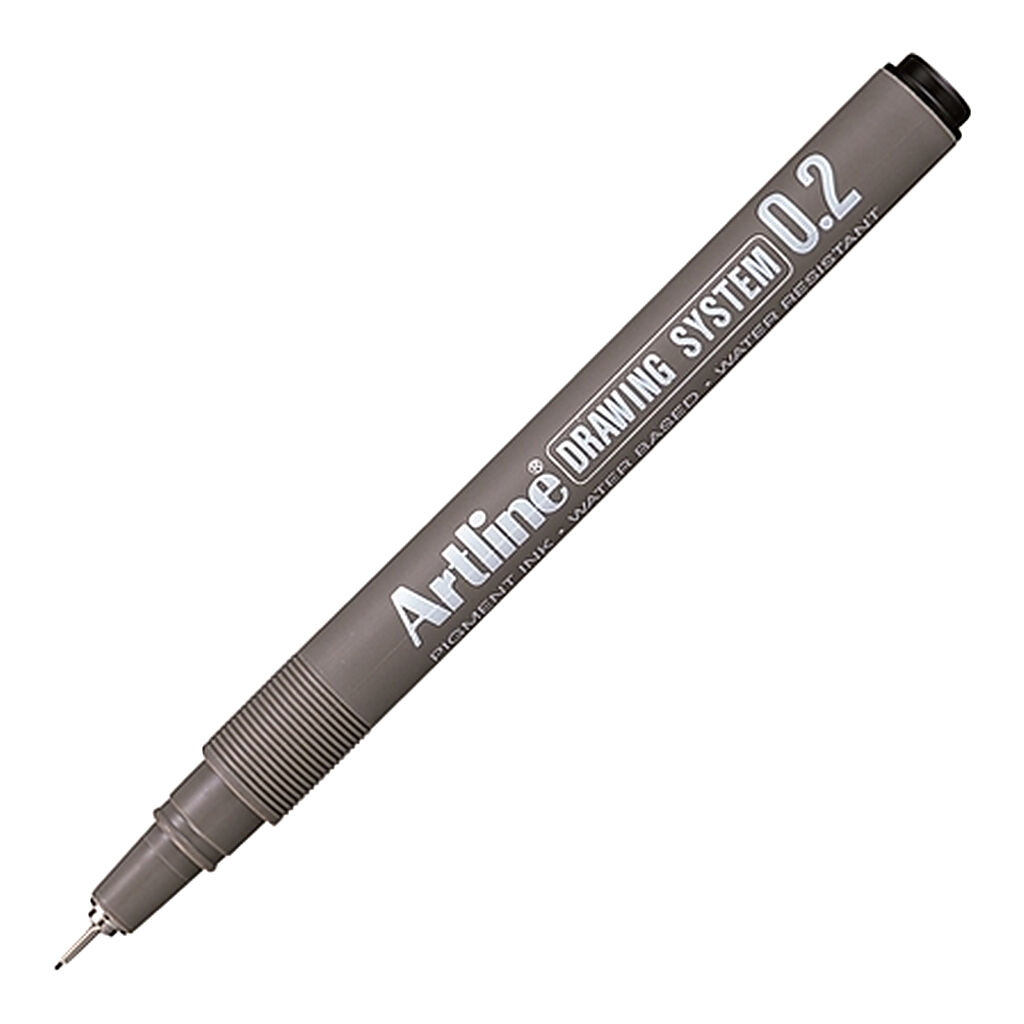 Artline Drawing System 0.2 Çizim Kalemi Uç:0,2 Mm Siyah