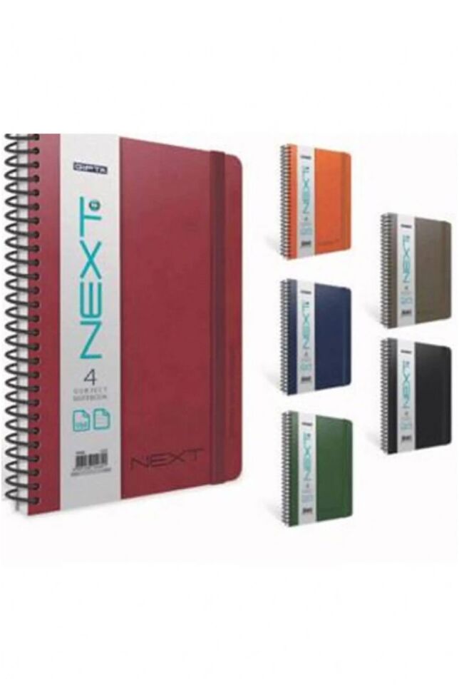 Gıpta Next Spiralli 4 Seperatörlü 17X24 150 Yaprak Çizgili